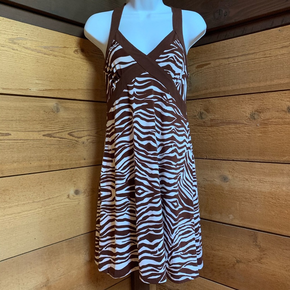 Tiger Queen DKNY slinky dress